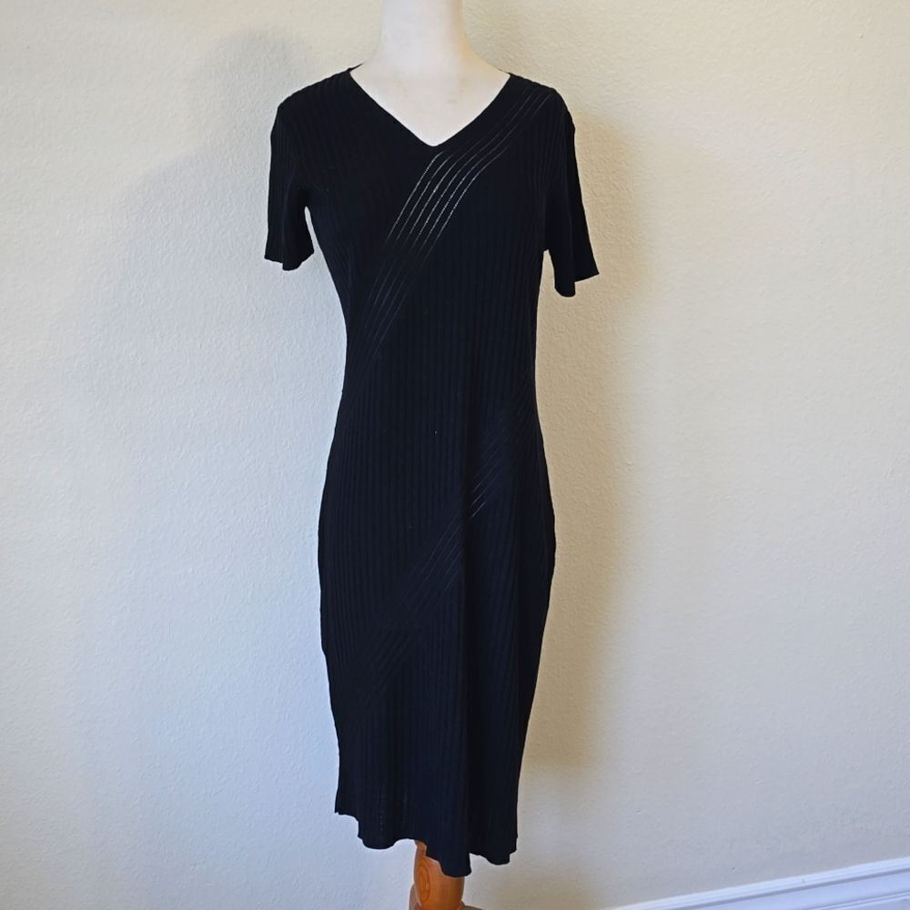 EMMANUEL‎ UNGARO WOOL KNIT DRESS SIZE SMALL